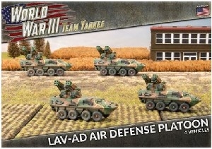 Team Yankee - LAV-AD Air Defense Platoon TUBX22 plastic
