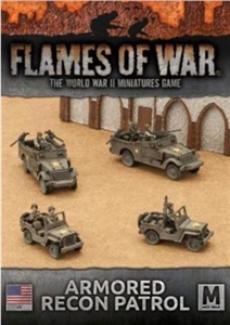Flames of War - UBX59 US Armored Recon Patrol