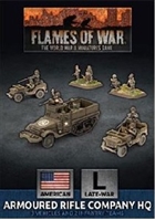 Flames of War - UBX74 Armoured Rifle Company HQ