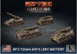 Flames of War - UBX84 M12 155mm Artillery Battery