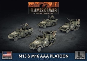 Flames of War - UBX87 M15/M16 AAA Platoon