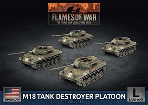Flames of War - UBX93 M18 Hellcat Tank Destroyer Platoon