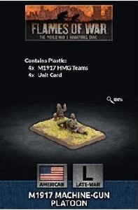 Flames of War - US805 US M1917 Machine Gun Platoon (plastic)