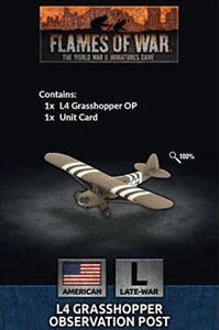 Flames of War - US951 L4 Grasshopper Observation Post (x1 Aircraft)