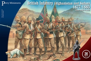 Perry Miniatures - British Infantry - Afghanistan and Sudan 1877-1885 (Plastic)