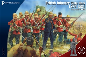 Perry Miniatures - British Infantry - Zulu War 1877-1881 (Plastic)