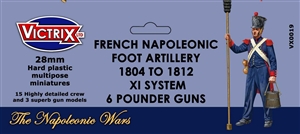 Victrix Miniatures - French Napoleonic Artillery 1804-1812 XI System