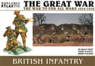 Wargames Atlantic - British Infantry 1914-18 Box Set Plastic