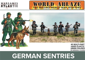 Wargames Atlantic - German Sentries Box Set Plastic