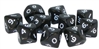 Warlord Games  - 10 Black D10 Dice