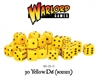 Warlord Games  - 30 Yellow Dice (10mm)