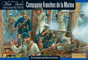 Warlord Games  - French Indian War 1754-1763: French Compagnie de la Marine boxed set