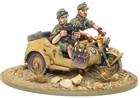 Bolt Action - Afrikakorps Kradschutzen and sidecar