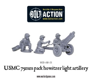 Bolt Action - USMC 75mm pack howitzer light artillery