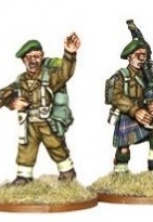 Bolt Action - British Commando Characters - Lovat, Millin, Young