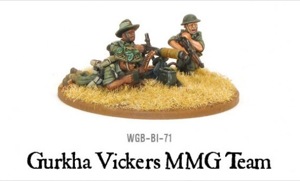 Bolt Action - Gurkha Vickers MMG team