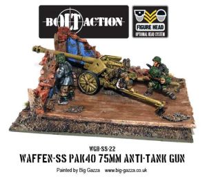 Bolt Action - Waffen-SS 75mm Pak 40 Anti-Tank Gun