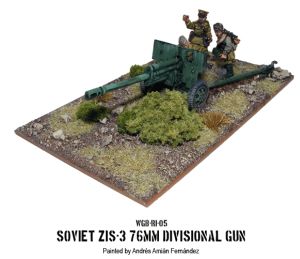 Bolt Action - Red Army 76mm ZIS3 Divisional Gun