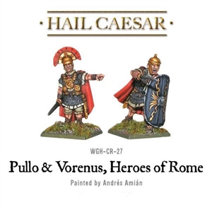 Warlord Games - Caesarian Romans Pullo and Vorenus, Heroes of Rome