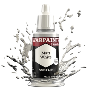 Army Painter Warpaints Fanatic - Matt White 18ml