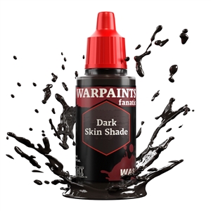 Army Painter Warpaints Fanatic - Washes Dark Skin Shade 18ml