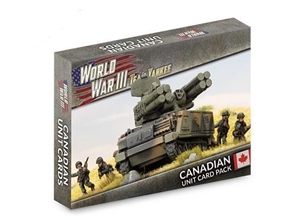 Team Yankee -  WWIII NATO Forces Canadian Unit Cards