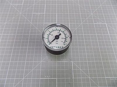 PRESSURE GAUGE M40 MM 0-12 BAR