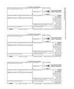 1099-S Proceeds from Real Estate Transactions Transferor Copy B (BSREC05)