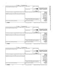 1099-S Proceeds from Real Estate Transactions Filer or State Copy C (BSPAY05)