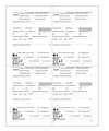 W-2 Employer 4-Up Box Copy D or 1 State/City or Local Cut Sheet (M Style)
