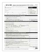940 Employers Fed Unemployment Cut Sheet