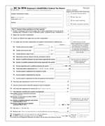 941 Fed Quarterly Return Cut Sheet (2 pages equals 1 form)