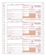 5498-SA Distrib From a HSA, Archer MSA or Medicare Advantage MSA 4-Part 1-Wide Carbonless