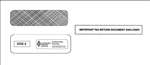 Double Window Envelope for 3up Forms