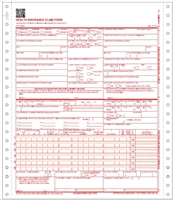 CMS-1500 Claim Form 1-Part Continuous