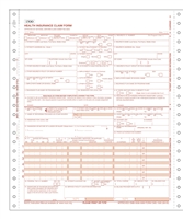 CMS-1500 Claim Form 3-Part Continuous