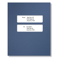 Creative Solutions (Ultra Tax) Tax Return Folder, Navy Blue