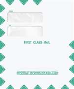 Double Window Tax Organizer Mailing Envelope Peel & Close
