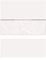11" Middle Burgundy Laser Check with Marble Background
