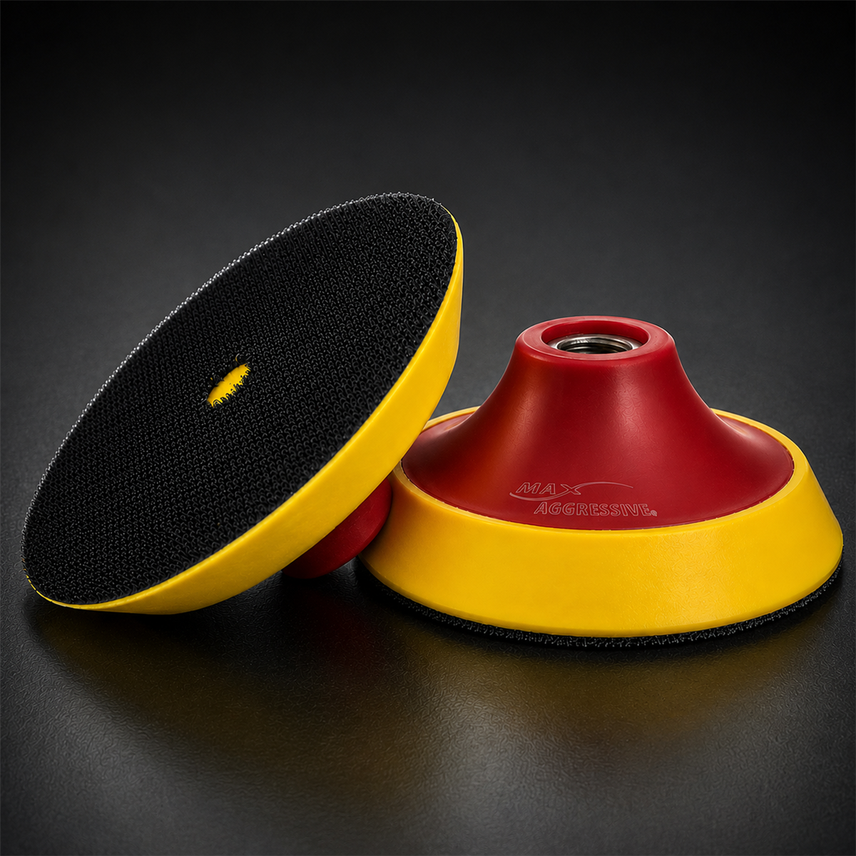 Yellow Back Up Ogee Velcro