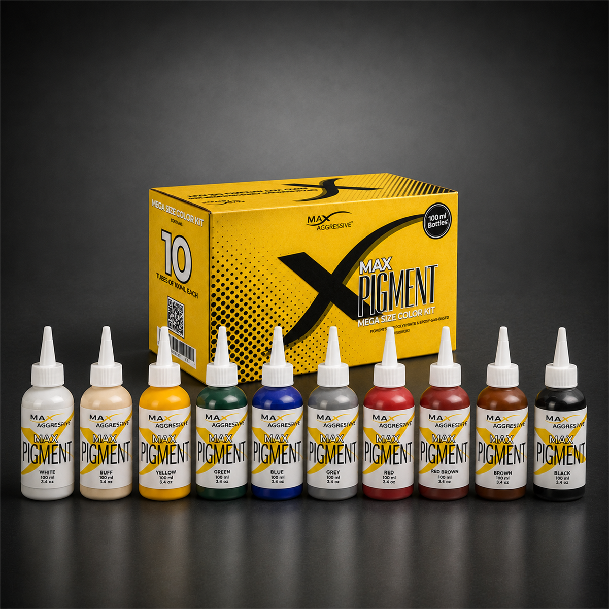 Max Pigment - Mega  Size Color Kit