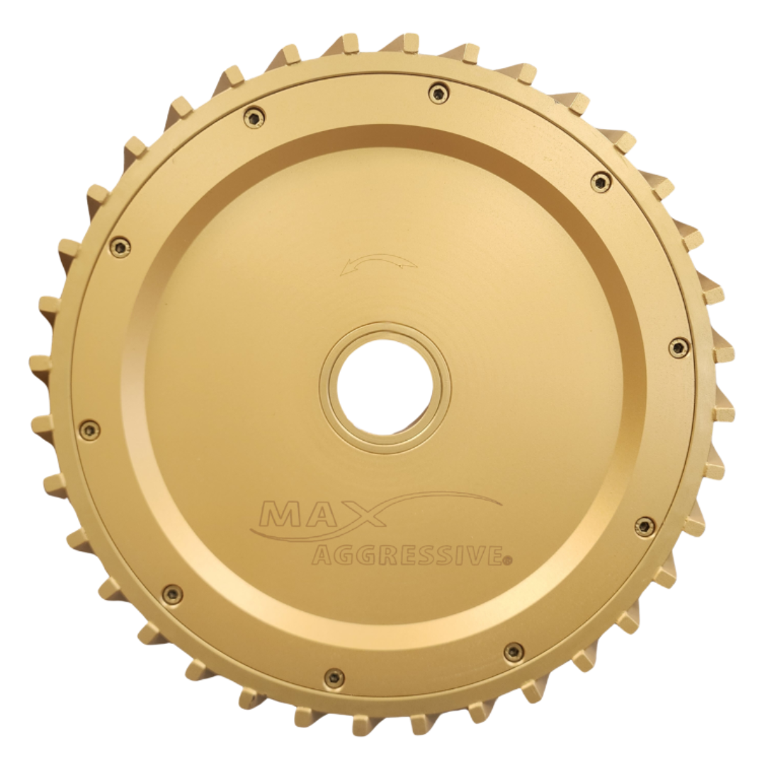 Max Aggressive milling wheel