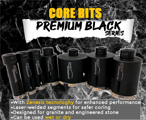 Core Drill bit Premium black