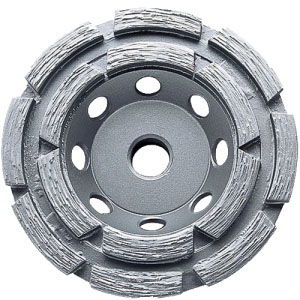 Concrete Double Row Cup Wheels