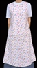 Pinafore Apron Ladies Serene Pink bouquets cotton floral Size S 6 8