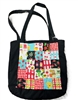 Handmade Bag Purse Farm to Table Black & Red