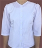 Ladies Princess Blouse Oxford White cotton/poly blend size 10