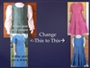 Change A-line skirt to Tiered on Jumpers or Dresses