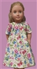 Custom doll nightgown to match girl dress