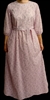 Ladies Edwardian Dress Crocus Floral Cotton Lawn size 12